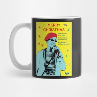 Captain Sensible Atheist Vegetarian Christmas Mug